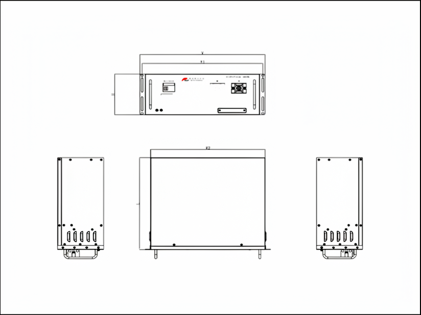 24V Lithium Battery view 2